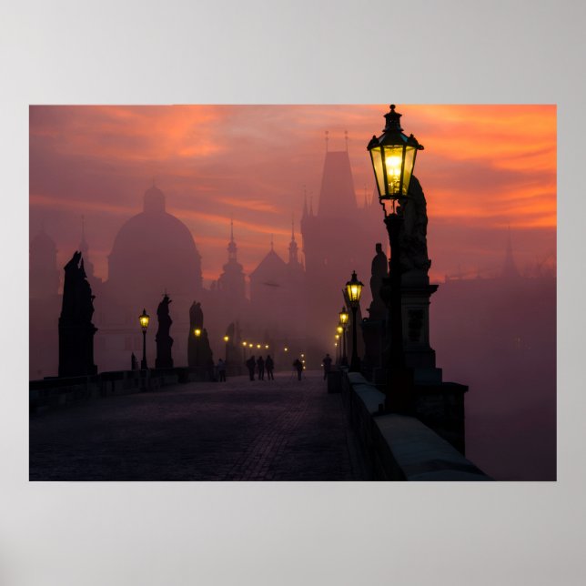 Karlsbrücke Prag Poster (Vorne)