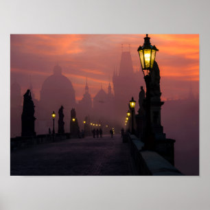 Karlsbrücke Prag Poster