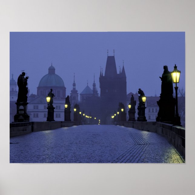 Karlsbrücke Prag Poster (Vorne)