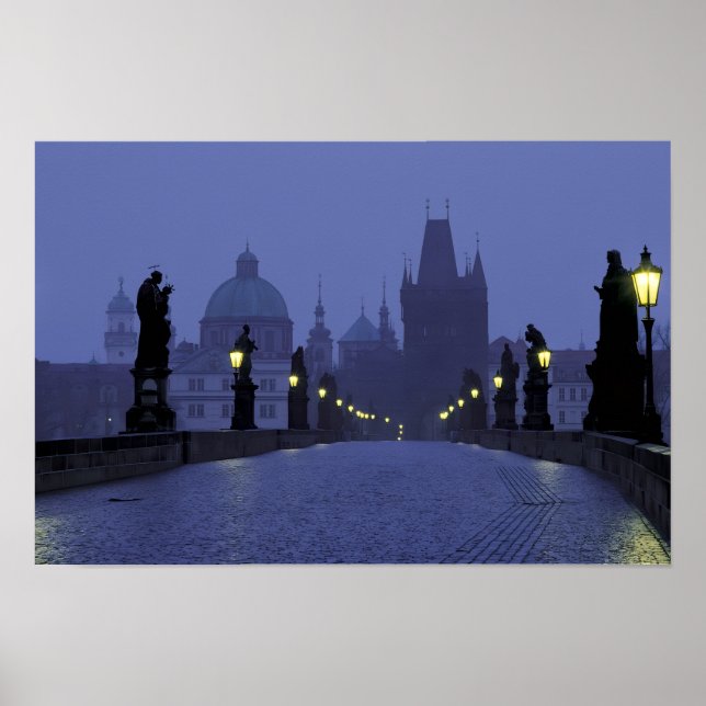 Karlsbrücke Prag Poster (Vorne)