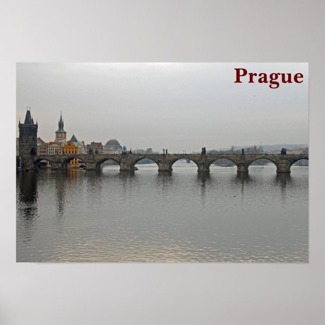 Karlsbrücke, Prag Poster (Vorne)
