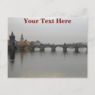 Karlsbrücke, Prag Postkarte