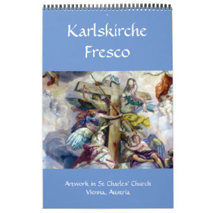 Karlskirche fresco vienna kalender