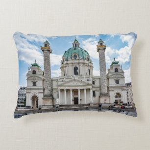 Karlskirche in Wien, Österreich Dekokissen