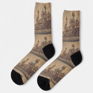 Karlskirche Kirche in Wien, Österreich Socken