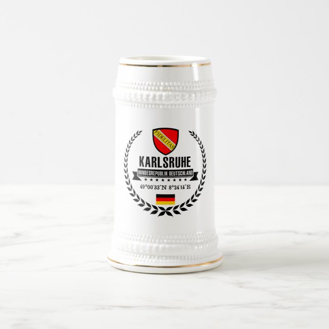 Karlsruhe Bierglas (Mittel)