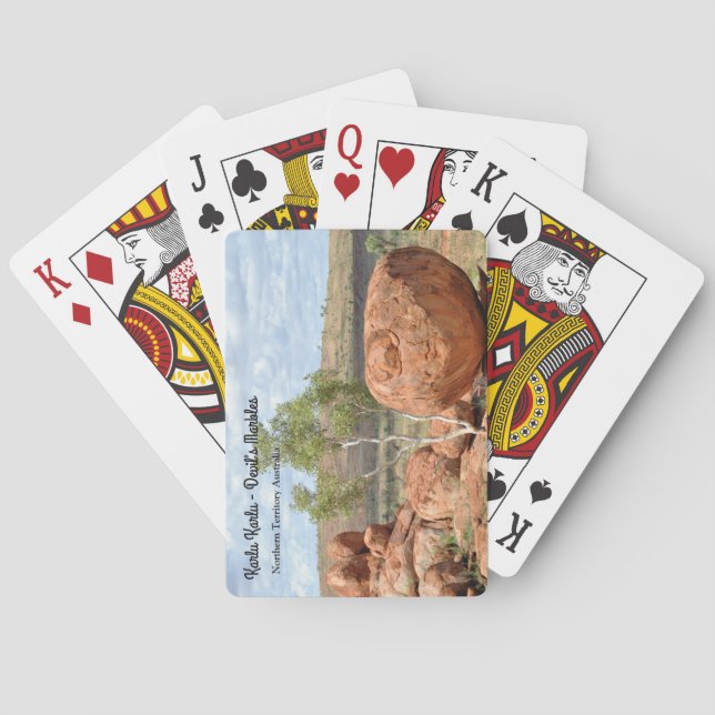 Karlu Karlu "Teufels Murmeln" Spielkarten (Rückseite)