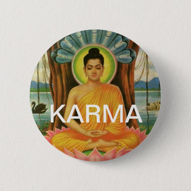 KARMA BUTTON (Vorderseite)