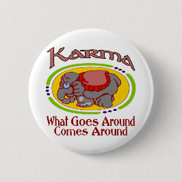 Karma Elephant Button