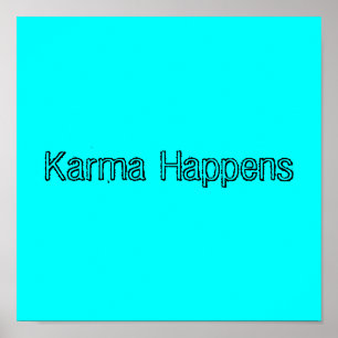 Karma geschieht poster