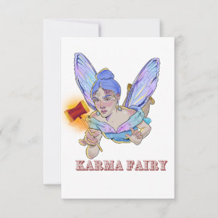 Karma Greeting Card Karte