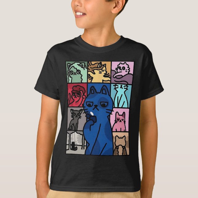 Karma is Cat Shirt Cat Lover (Vorderseite)