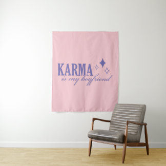 Karma ist mein Freund Wandteppich