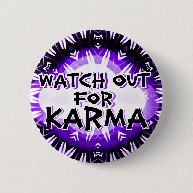 Karma, pass auf!_Button! Button (Vorderseite)