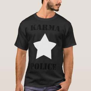Karma Police White Star T-Shirt