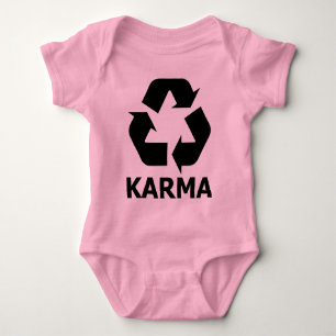 Karma recyceln baby strampler