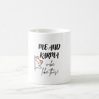karma vibe tasses design pour les amoureux de la t