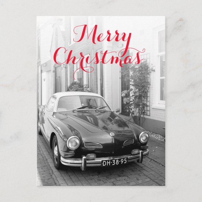 Karmann Ghia Classic Car Weihnachten (Vorderseite)