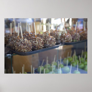 Karmel Äpfel, Pioneer Square, Seattle, Poster