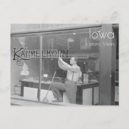 Karmelkorn Sign Postcard Postkarte