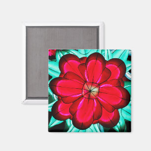 Karmesinroße Majestät Magnet