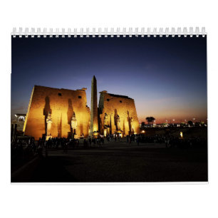 Karnack Temple Ancient Egypt Pharoah 2025 Kalender