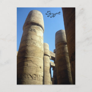 Karnak-Säule Postkarte