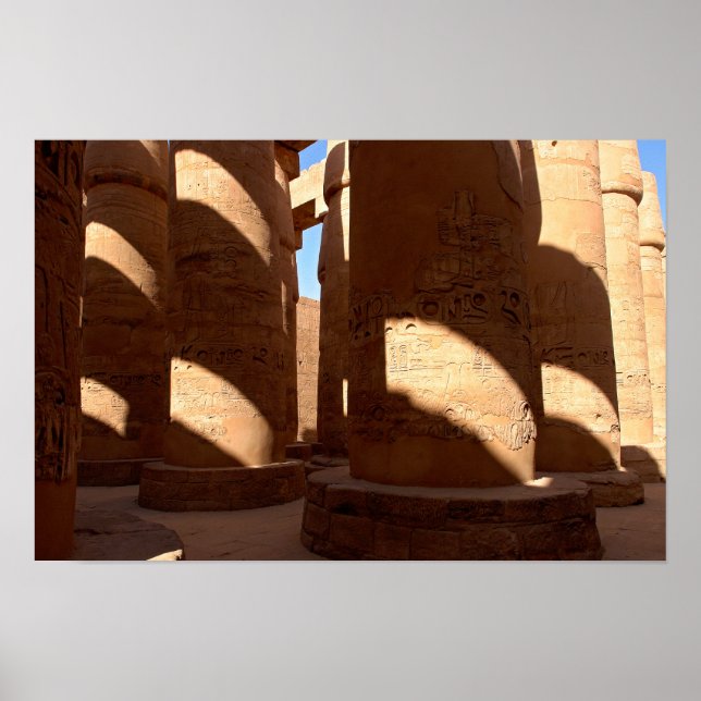 Karnak Temple - Luxor, Ägypten Poster (Vorne)