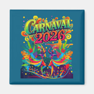 Karneval 2026 Mardi Gras 2026 - Männer Frauen Erwa Magnet