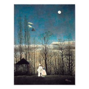 Karneval Abend Henri Rousseau Fotodruck