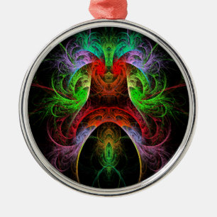 Karneval Abstract Ornament Aus Metall