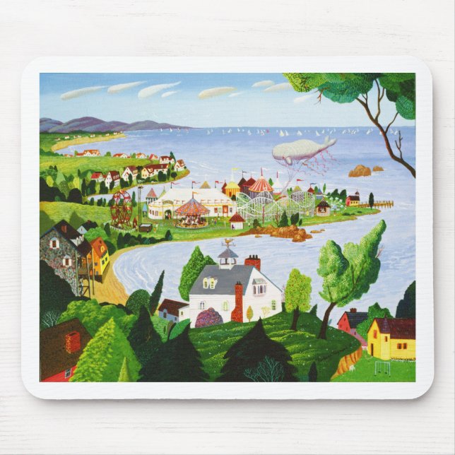 Karneval am Strand Mousepad (Vorne)