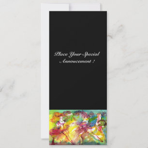 KARNEVAL BALLETT / Venezianischer Maskenball, Tanz Einladung