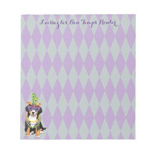 Karneval Berner Notizblock