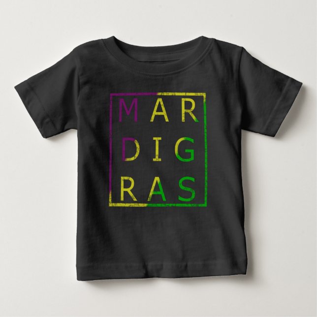 Karneval beunruhigtes Tri farbiges KinderT-Shirt Baby T-shirt (Vorderseite)