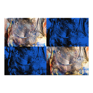 Karneval Brust Fotodruck