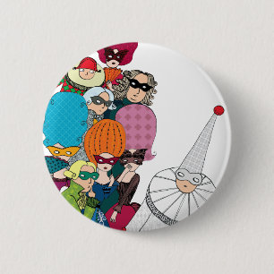 Karneval Button