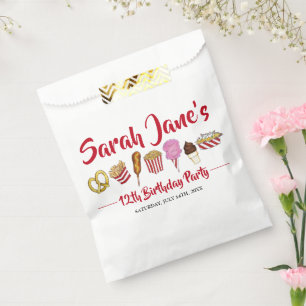 Karneval Circus Staat Fair Foods Geburtstagsparty Geschenktütchen