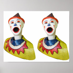 Karneval Clowns Poster