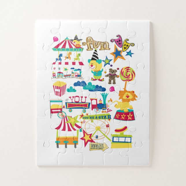 Karneval der Puzzles Zirkus  (Vertikal)