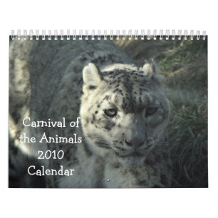 Karneval des Kalenders der Tier-2010 Kalender