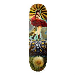 Karneval-Fairy Skateboard