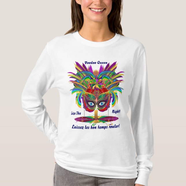 Karneval-Frauen beleuchten alle T-Shirt (Vorderseite)