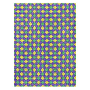 Karneval-Harlekin-Diamant-Karnevals-Muster Tischdecke