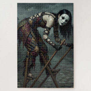 Karneval-Hofnarren-Puzzle
