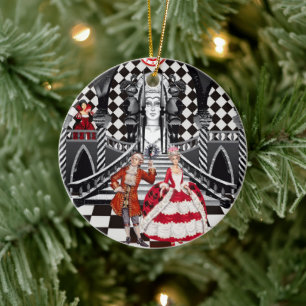Karneval in einem magischen Land Keramik Ornament