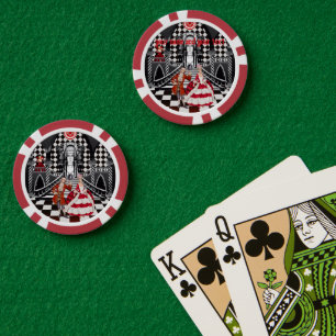 Karneval in einem magischen Land Pokerchips