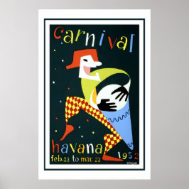 Karneval in Havanna Poster
