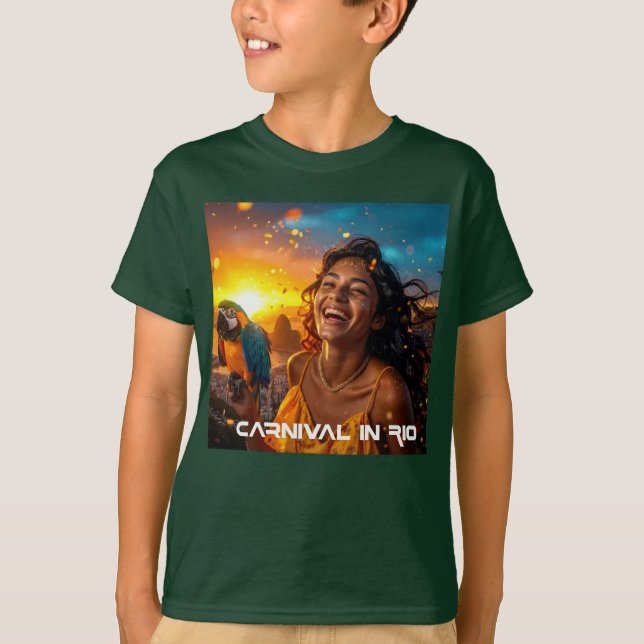 KARNEVAL IN RIO T-Shirt (Vorderseite)