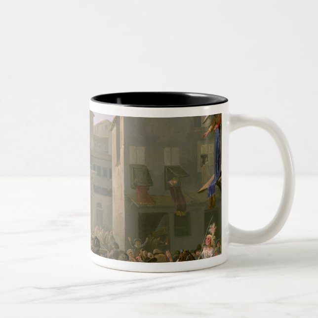 Karneval in Rom, c.1650-51 Zweifarbige Tasse (Rechts)